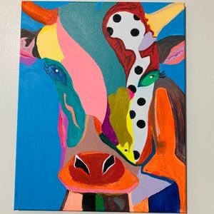 Home Decor Original Painting “Delirium” 16x20